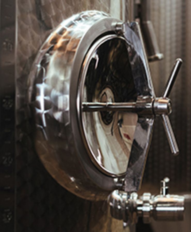 Photo of Maturation Tanks, Kentish Pip Cider, Bekesbourne, Kent; ©2020, Kentish Pip Cider