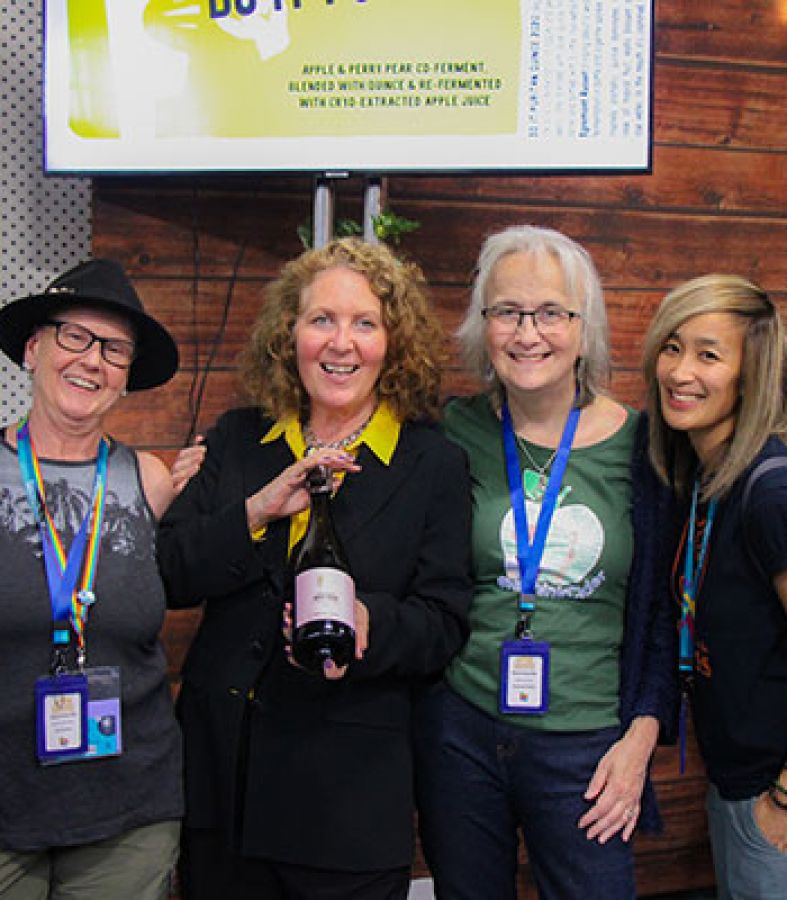Photo of (left to right) Cath Potter, Jane Peyton, Susanna Forbes © Helen Anne Smith 2023
