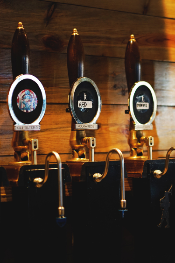 Row of handpulls taken by Matthew Curtis